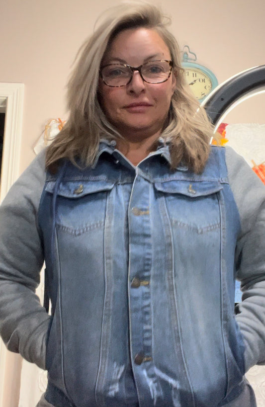 Warm Wonder Fleece Denim Jacket (IN STOCK)