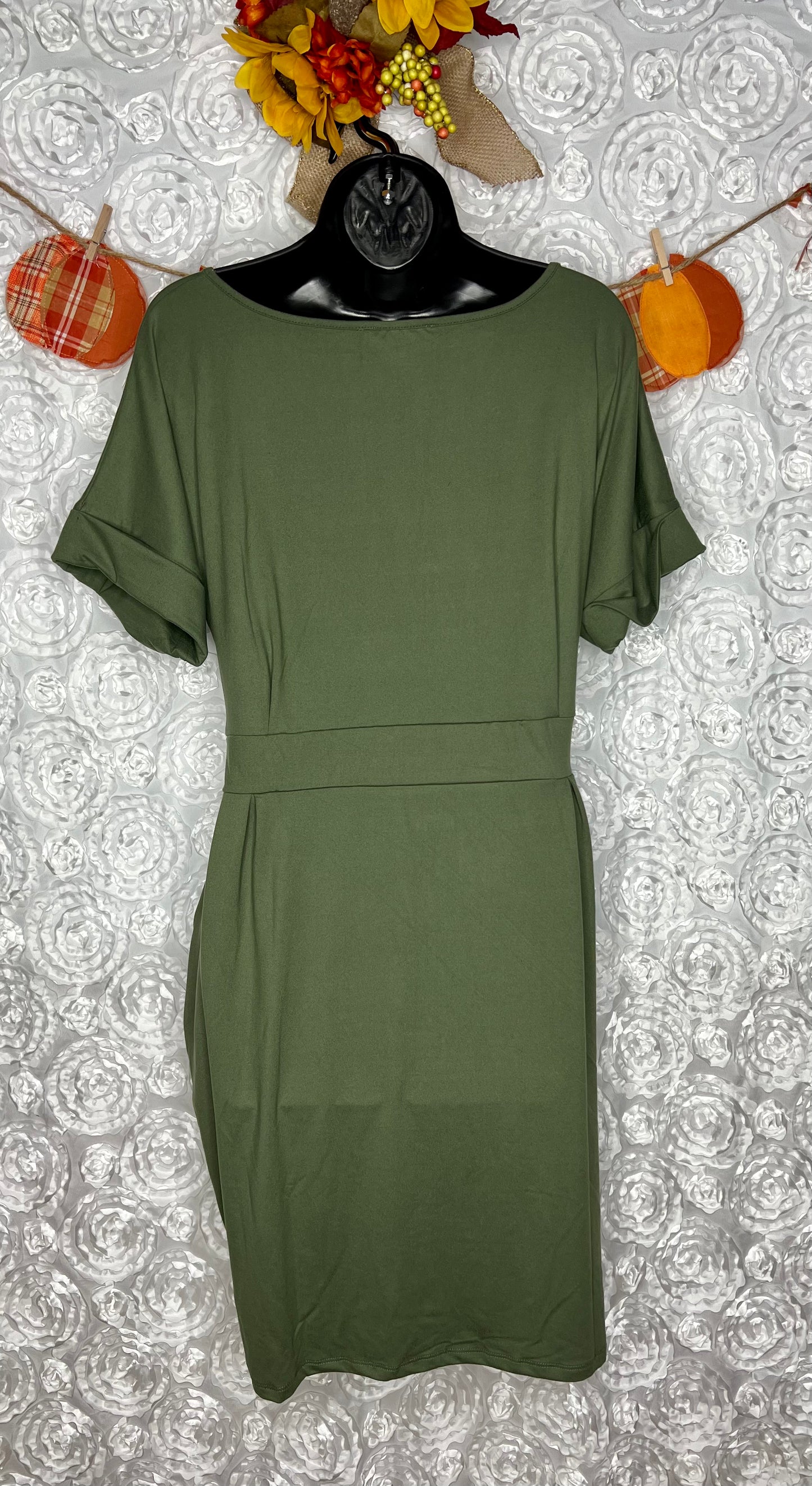 Oh O-live It T-shirt Dress (IN STOCK)