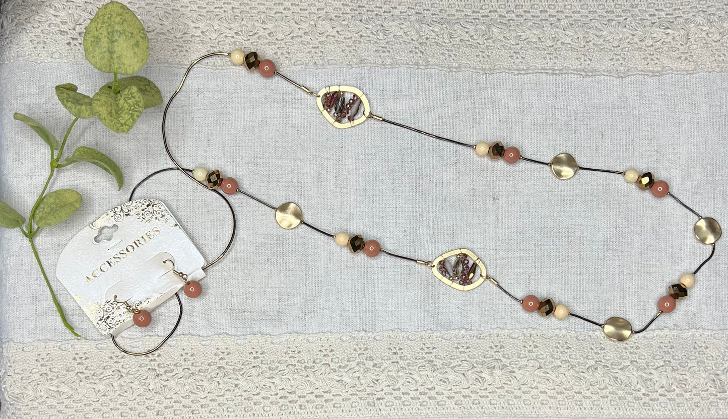 Ring Around The Rose Necklace Set