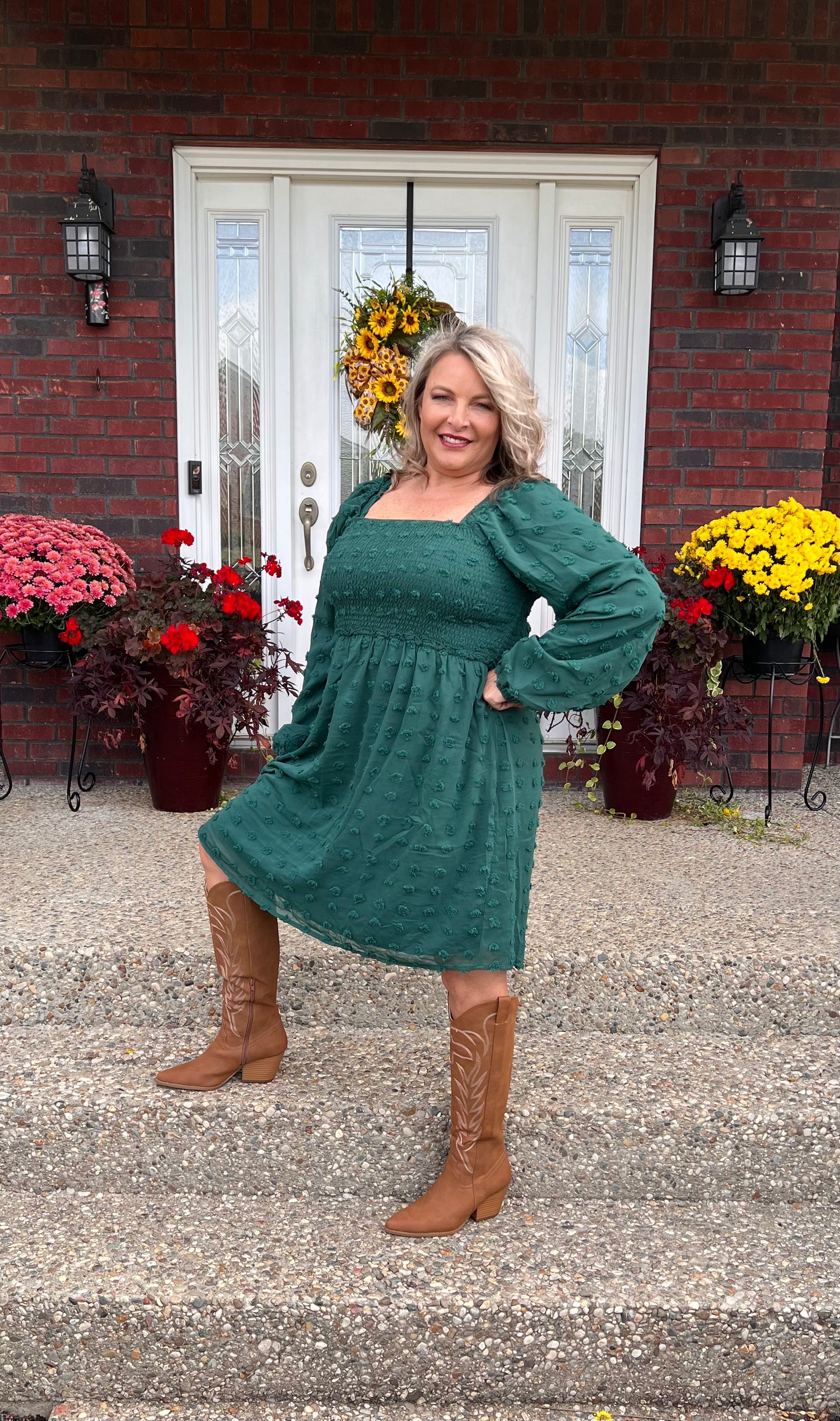 Dress to Impress in Emerald (IN STOCK)