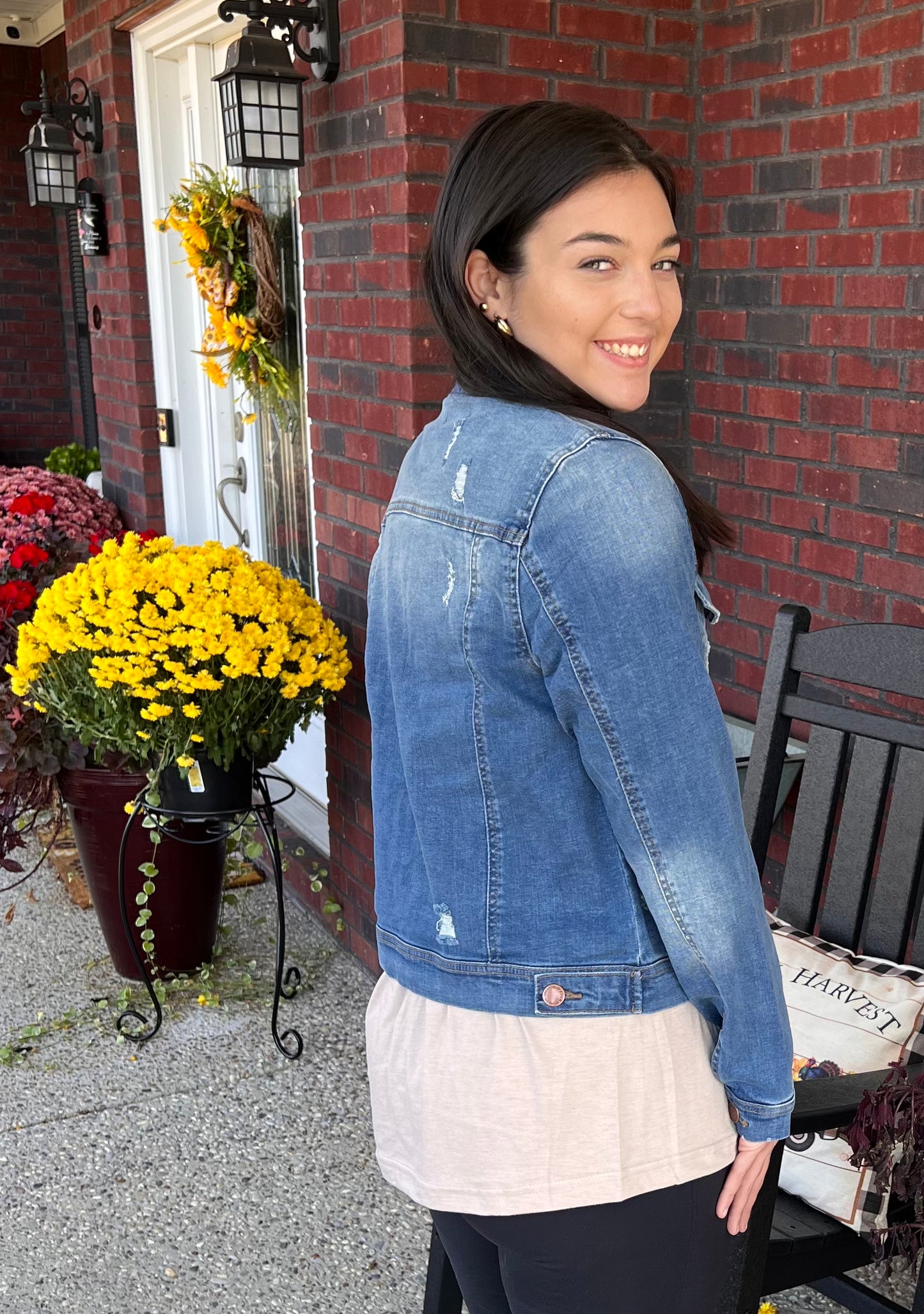 Bold In Blue Denim Jacket (IN STOCK)