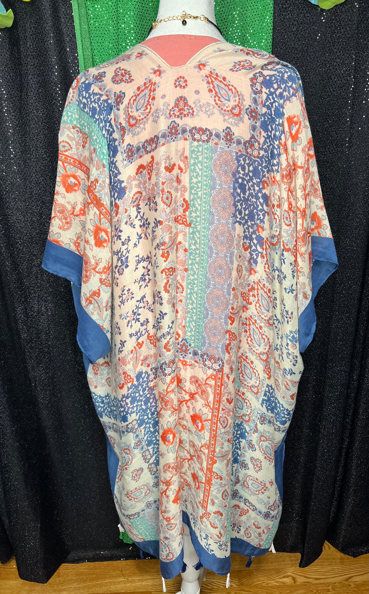 Paisley On the Go-Go Kimono (IN STOCK)